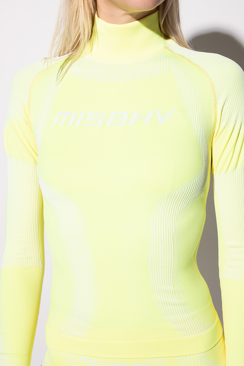 Yellow ‘Sport Active’ top with long sleeves MISBHV - Vitkac GB